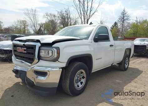 2016 GMC Sierra 1500 из США, поврежденный, VIN 1GTN2LEH8GZ308653